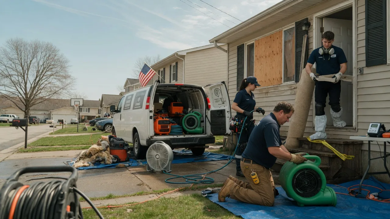 Water Damage Restoration in Libertyville, IA near me